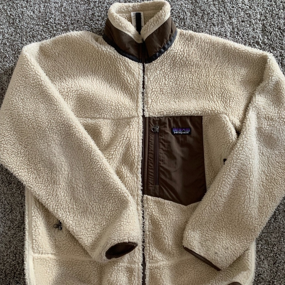 Tan Patagonia Fleece Jacket (Men’s)